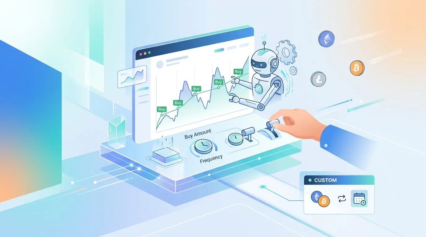 A practical explainer on how Dollar-Cost Averaging bots work, how to configure key parameters, and how to use Cryptohopper.AI to build a custom DCA bot tailored to your chosen asset and schedule.